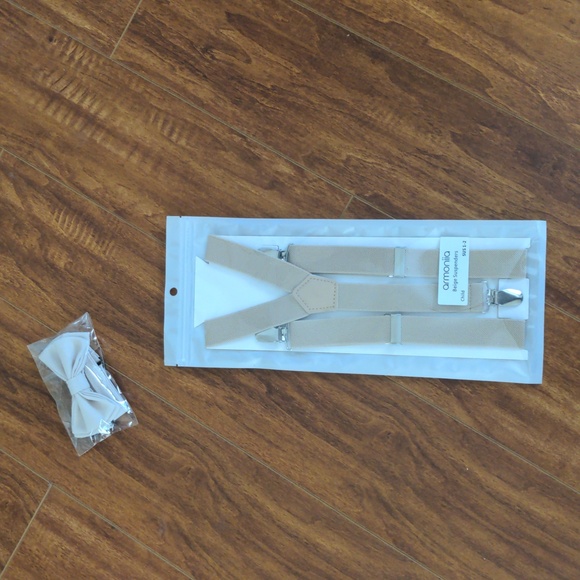Boys suspenders and bow tie - Picture 1 of 3